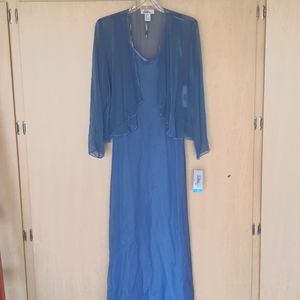 Periwinkle evening gown